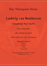 Symphony No.7 Op.92 II.Allegretto P.O.D. cover